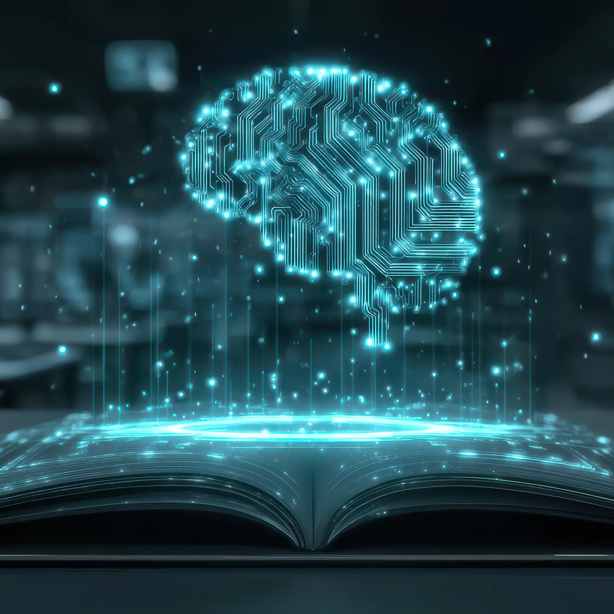 Abstract computational network representing human and AI scientific reasoning